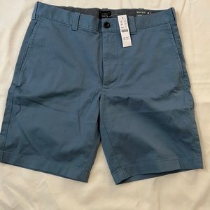 J.Crew NWT 9” stretch chino shorts in shoreline blue